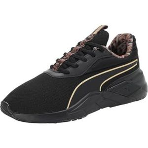 PUMA Dames Lex Safari Glam WNS Gymnastiek Schoen, Zwart, 36 EU