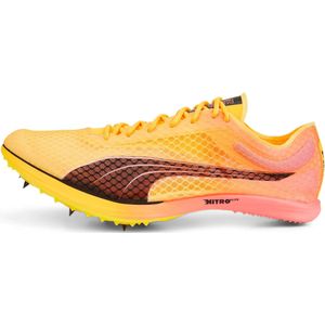 Puma EvoSPEED Distance Nitro Elite+ 2 Spikeschuh - Gelb, Orange, Größe 46