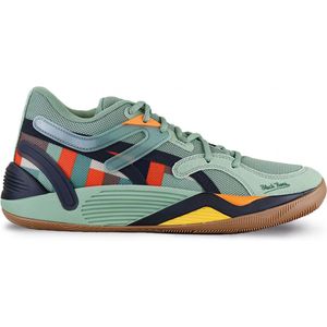 Puma Trc Blaze Court Black De schoenen van het basketbal Man Groene 42