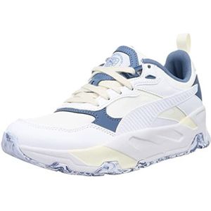 PUMA Trinity Better Sneaker voor heren, Puma Wit Puma Wit Diepe Duik Warm Wit, 37 EU