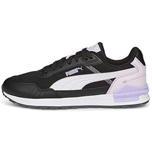 PUMA Graviton Mega, sneakers voor heren, Puma Black PUMA White Vivid Vivid Violet Parel Roze