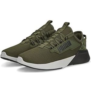 PUMA Heren Retaliate 2 Camo Road Running Schoen, Groen Mos Puma Zwart Veer Grijs, 40.5 EU