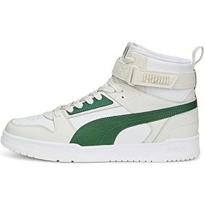 Puma RBD Game Sneaker 30 - alpine snow/blue horizon/gum 42 für Herren, weiß, Gr. 45 EU / 10,5 UK