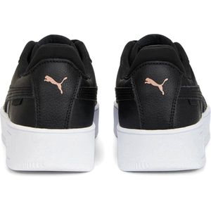 PUMA Carina Street Dames Sneakers - Zwart/Wit - Maat 36