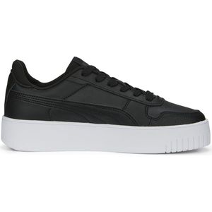 PUMA Carina Street Dames Sneakers - Zwart/Wit - Maat 36