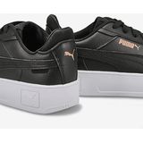 PUMA Carina Street Dames Sneakers - Zwart Wit