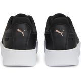 PUMA Carina Street Dames Sneakers - Zwart Wit