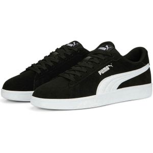 Pumavoor mannen. 39098410 Smash 3.0 Sneakers zwart (45), Plat, Veters, Casual