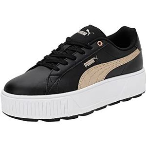 PUMA Karmen Space Metallics Sneakers voor dames, Puma Veelkleurig (Zwart Goud PUMA Goud PUMA Wit)