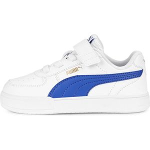 PUMA Caven AC+ PS Unisex Sneakers - White/RoyalSapphire/Gold - Maat 28