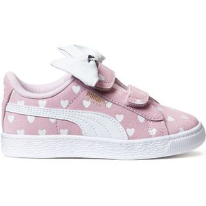 Leren sneakers Suede PUMA. Leer materiaal. Maten 35. Roze kleur