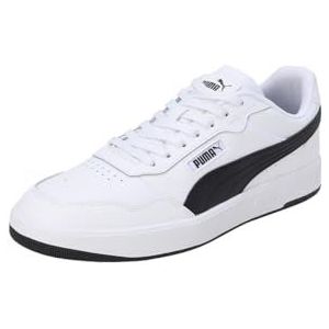 PUMA Court Ultra, herenschoenen, wit, zwart, maat 43, Puma Wit / Puma Zwart