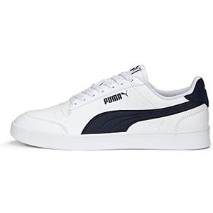 Puma Shuffle Sneakers voor dames en heren, Puma Wit PUMA Navy, 36 EU