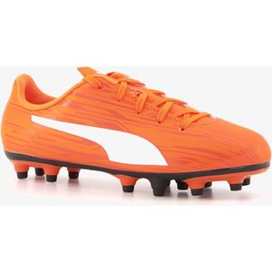 Puma Rapido III kinder voetbalschoenen MG - Oranje - Uitneembare zool - Maat 38