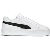 PUMA - Smash Platform v3 - Sneakers - Zwart/Wit/Goud - Gerecycled Materiaal