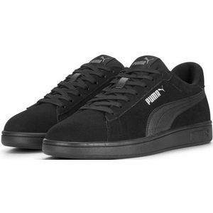 Puma, Schoenen, Heren, Zwart, 37 1/2 EU, Leer, Tennis-geïnspireerde Herensneakers