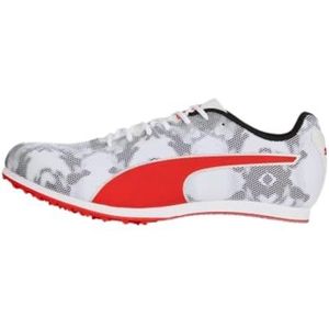 PUMA Evospeed Star 8 Atletiekschoenen voor heren, PUMA Black PUMA White PUMA Red, 41 EU, Puma Black PUMA White PUMA Red