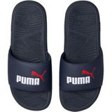 PUMA Cool Cat 2.0 Slide Sandalen voor heren, Parisian Night PUMA White PUMA Red