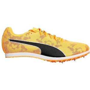 PUMA Evospeed Star 8 Sportschoen voor heren, Sun Stream Sunset Glow PUMA Zwart