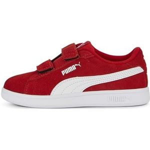 PUMA Smash 3.0 SD V PS Basketbal, voor All Time Red White, 34, For All Time Red PUMA White, 34 EU