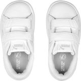 PUMA - Smash 3.0 - Leren Sneakers - Grijs/Wit
