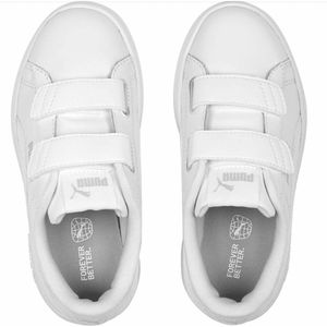 PUMA - Sneakers - Zwart - Imitatieleer - Klittenbandsluiting