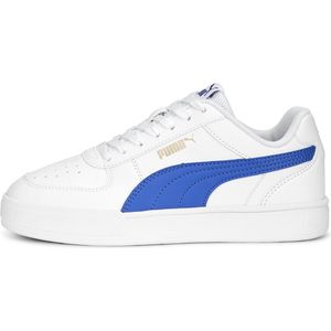 PUMA Caven Jr Unisex Sneakers - White/RoyalSapphire/Gold - Maat 38