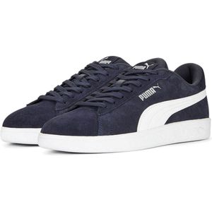 PUMA Smash 3.0 Sneaker voor heren, Parisian Night PUMA Wit PUMA Zilver, 40 EU