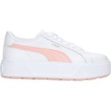 PUMA Karmen L Dames Sneakers - White/RoseDust/Silver - Maat 42