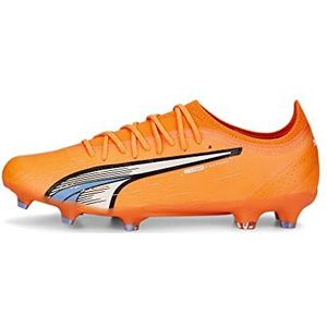 PUMA Ultra Ultimate FG/AG Voetbalschoenen, uniseks, volwassenen, Oranje, 38.5 EU