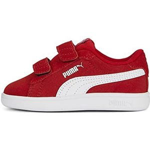 PUMA Unisex Kids Smash 3.0 SD V INF-for All Time Red PUMA White, Voor Alle Tijd Rood PUMA Wit, 26 EU