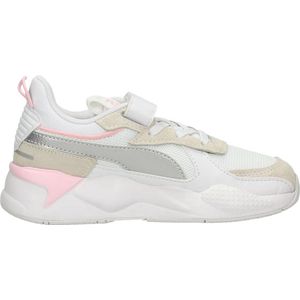 Puma Rs-x Metallic Ac Lage sneakers - Leren Sneaker - Meisjes - Wit - Maat 29