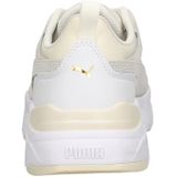 PUMA Cassia Laser Cut Sneaker voor dames, Puma Wit Puma Wit Ongerept, 40.5 EU