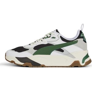 PUMA TRINITY Sneaker heren, ZWART-VINE-WIT, 42 EU