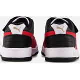 PUMA RBD Game Low AC+PS Unisex Sneakers - White/ForAllTimeRed/Black/Gold - Maat 32