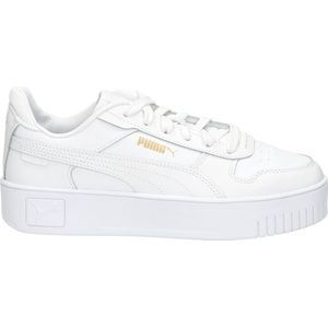 PUMA Carina Street sneakers voor Dames, Goud/Wit