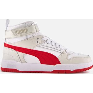 PUMA Unisex Kid's Rbd Game Jr Sneaker, Puma Wit voor alle tijden Rood Veer Grijs Puma Goud, 39 EU