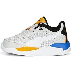 PUMA X-ray Speed Ac Inf Sneakers, uniseks, kinderen, Feather Gray PUMA Wit Victoria Blauw Zinnia