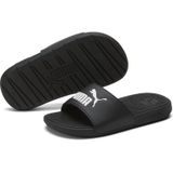 Puma - Cool Cat 2.0 PS Badslippers - Zwart - Wit - Synthetisch Materiaal - EVA