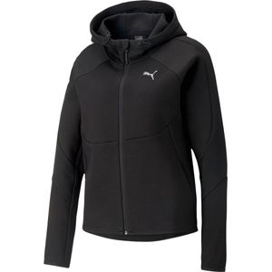 Puma evostripe full-zip hoodie in de kleur zwart