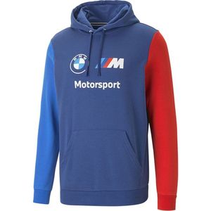 BMW MMS ESS FT Hoodie FELPA - Blu