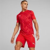 PUMA - Teamultimate Jersey - T-shirt - Rood - Slim Fit