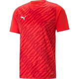 PUMA - Teamultimate Jersey - T-shirt - Rood - Slim Fit