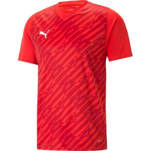 PUMA - Teamultimate Jersey - T-shirt - Rood - Slim Fit