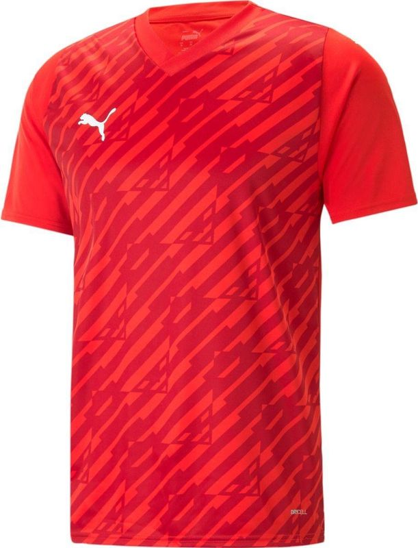 PUMA - Teamultimate Jersey - T-shirt - Rood - Slim Fit
