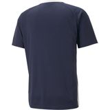 Puma Teamliga Logo T-shirt Met Korte Mouwen Blauw S Man