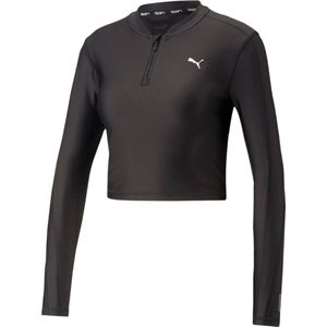 PUMA - fit eversculpt 1/4 zip - Sweater training dames - Zwart