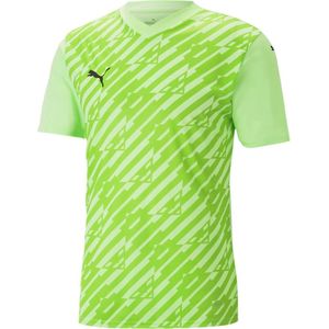 PUMA - TeamULTIMATE - Sportshirt - Slim Fit - V-hals - Herhaald Grafisch Patroon