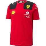 PUMA Scuderia Ferrari 2023 Team replica Charles Leclerc T-shirt L Rosso Corsa Red
