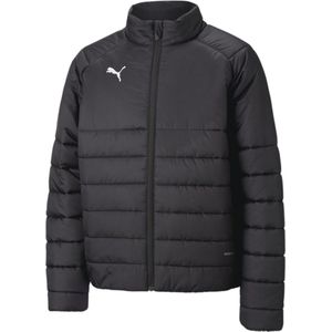 PUMA TeamLIGA Winterjas - Zwart - Waterafstotend - 100% Polyester